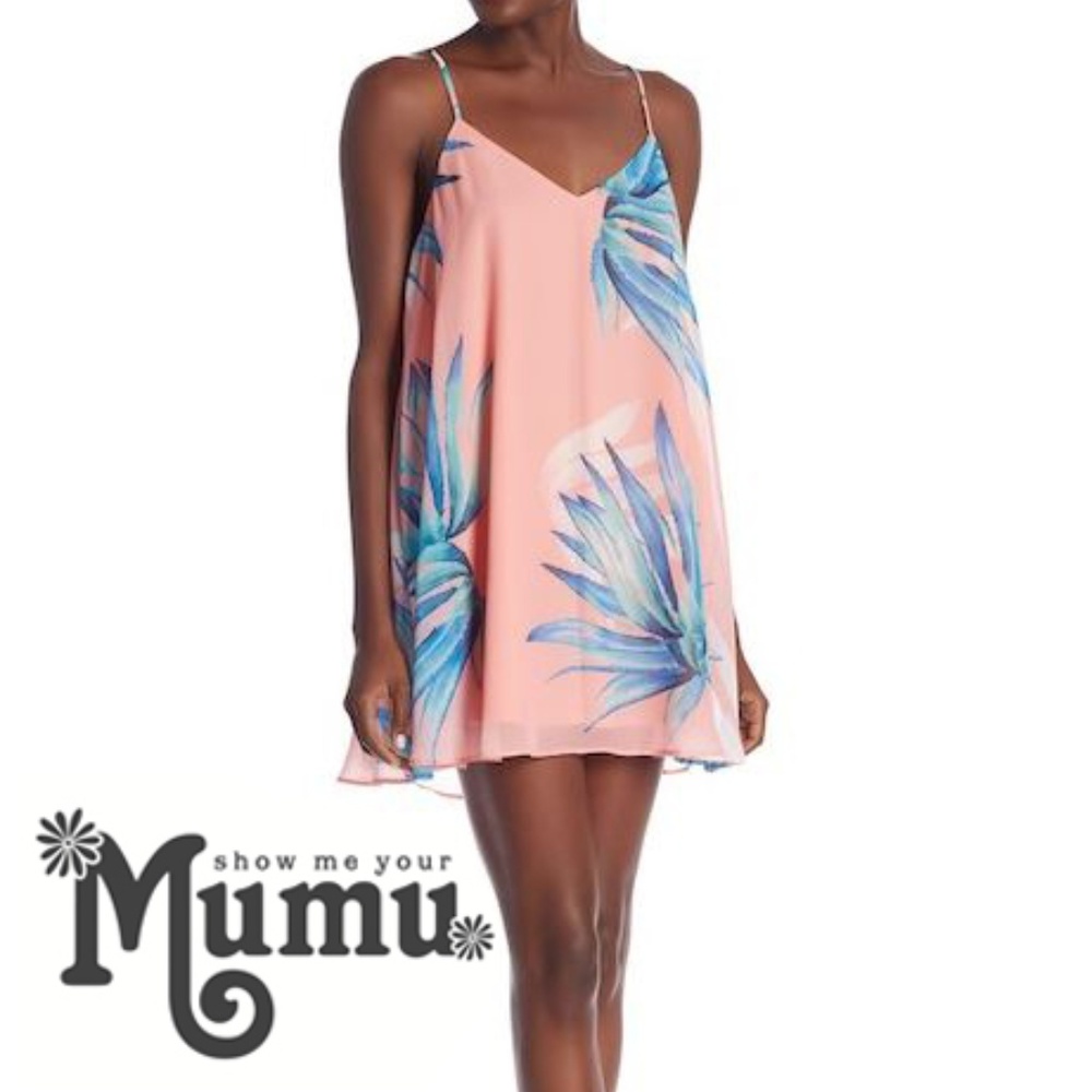 NWT Show Me Your Mumu Circus Palm Mini Dress Sz M